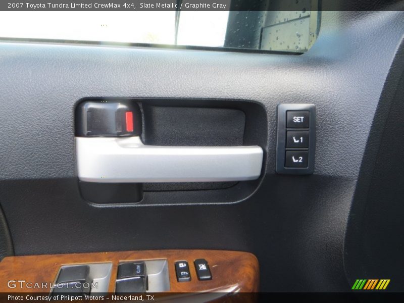 Slate Metallic / Graphite Gray 2007 Toyota Tundra Limited CrewMax 4x4