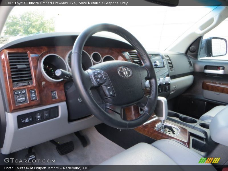 Slate Metallic / Graphite Gray 2007 Toyota Tundra Limited CrewMax 4x4