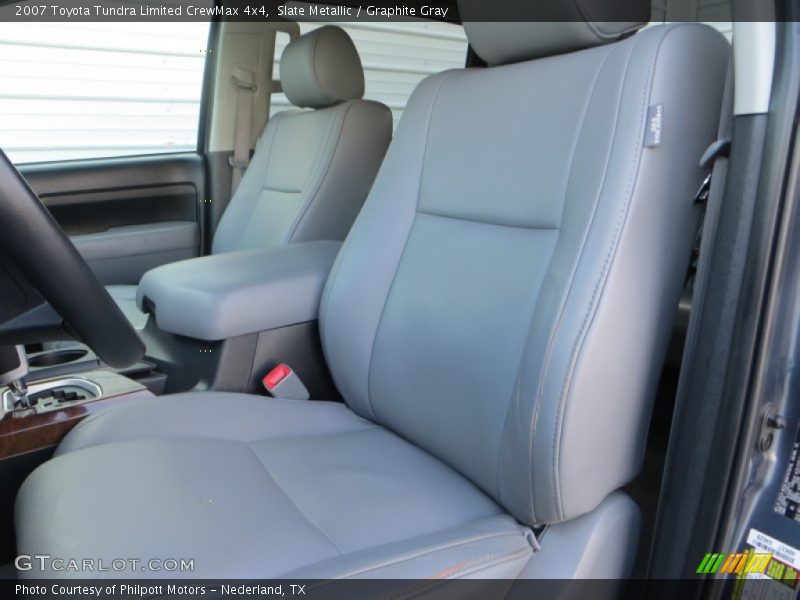 Slate Metallic / Graphite Gray 2007 Toyota Tundra Limited CrewMax 4x4