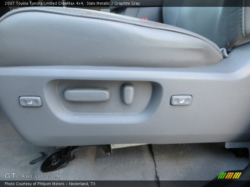 Slate Metallic / Graphite Gray 2007 Toyota Tundra Limited CrewMax 4x4