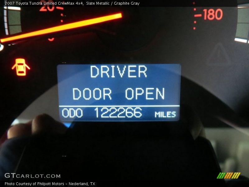 Slate Metallic / Graphite Gray 2007 Toyota Tundra Limited CrewMax 4x4