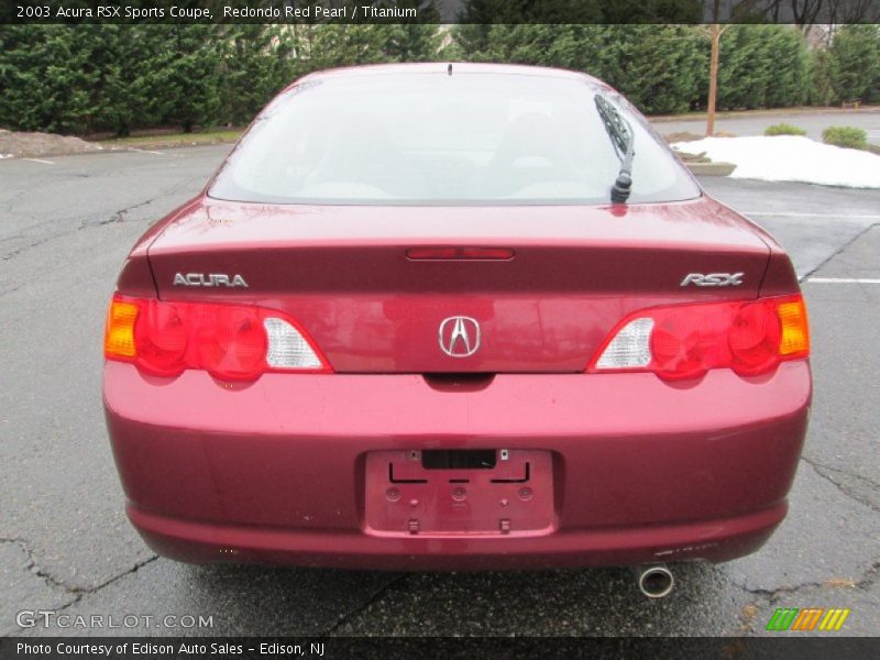 Redondo Red Pearl / Titanium 2003 Acura RSX Sports Coupe