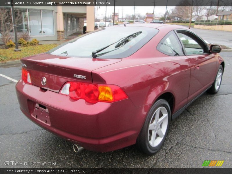 Redondo Red Pearl / Titanium 2003 Acura RSX Sports Coupe