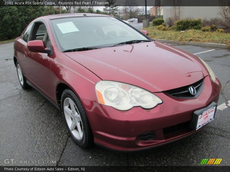 Redondo Red Pearl / Titanium 2003 Acura RSX Sports Coupe