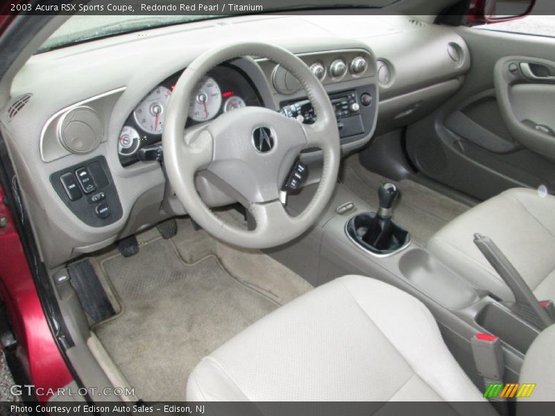 Titanium Interior - 2003 RSX Sports Coupe 