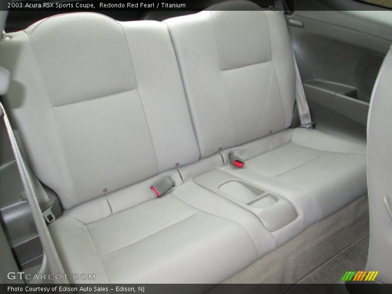 Rear Seat of 2003 RSX Sports Coupe