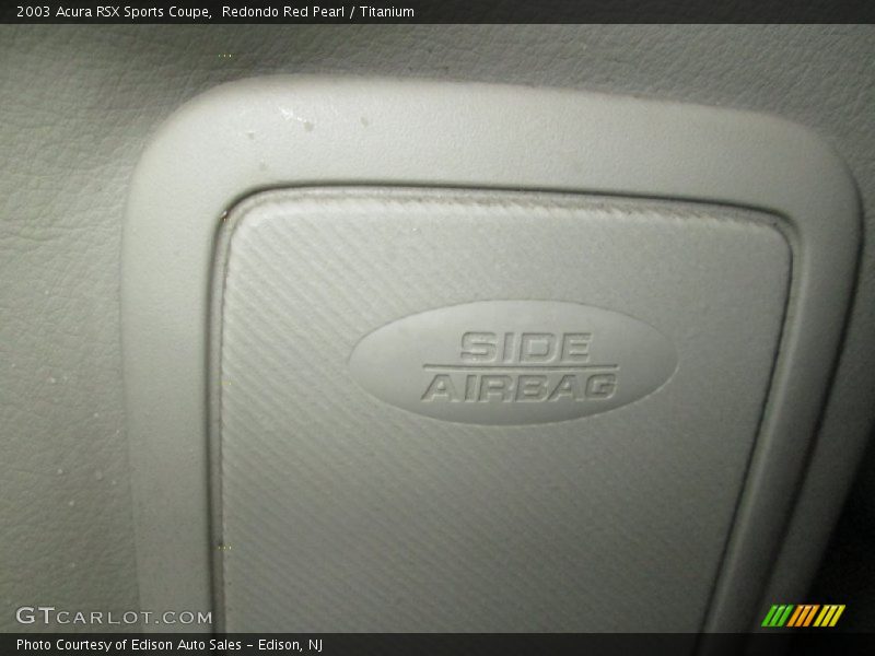 Redondo Red Pearl / Titanium 2003 Acura RSX Sports Coupe