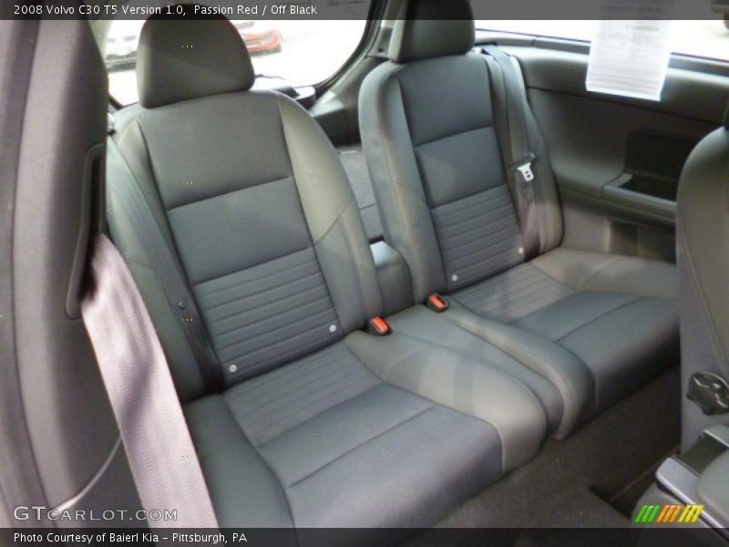 Passion Red / Off Black 2008 Volvo C30 T5 Version 1.0