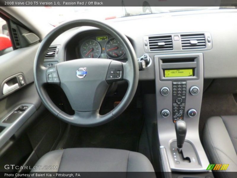 Passion Red / Off Black 2008 Volvo C30 T5 Version 1.0