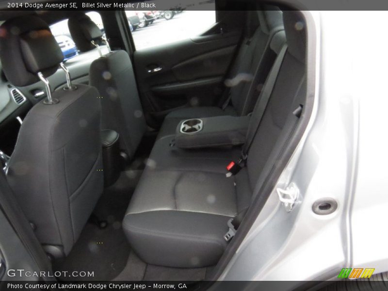 Billet Silver Metallic / Black 2014 Dodge Avenger SE