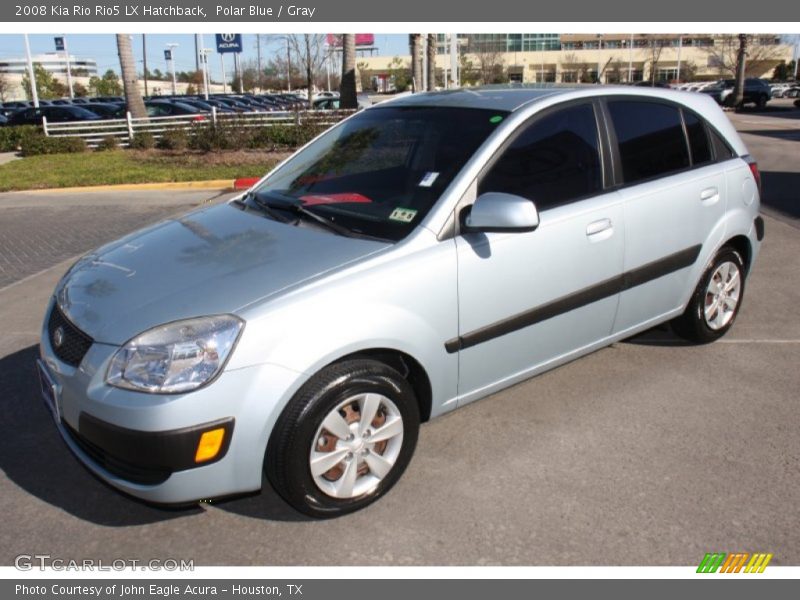 Front 3/4 View of 2008 Rio Rio5 LX Hatchback