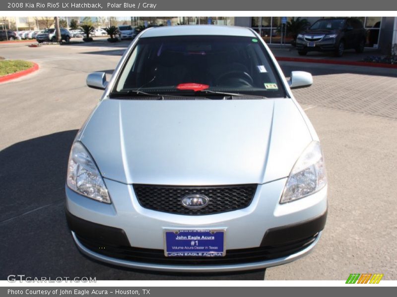 Polar Blue / Gray 2008 Kia Rio Rio5 LX Hatchback