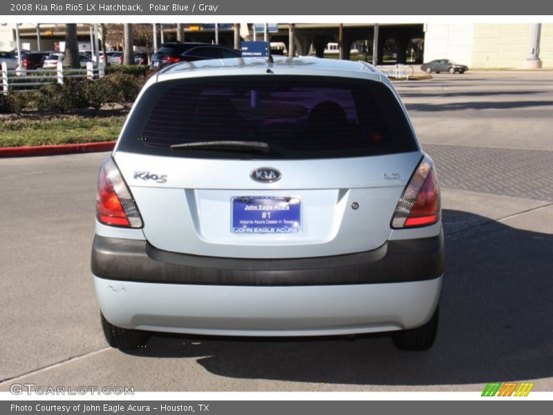 Polar Blue / Gray 2008 Kia Rio Rio5 LX Hatchback