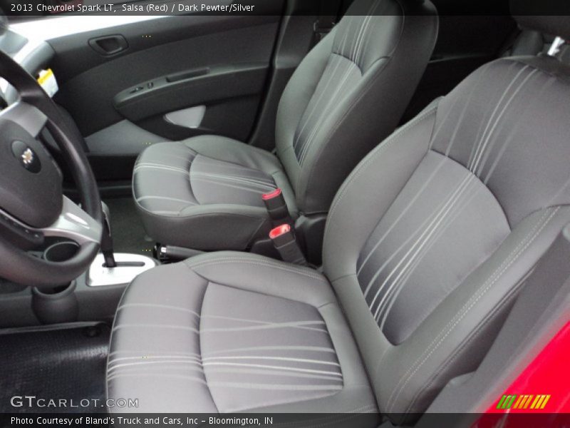 Salsa (Red) / Dark Pewter/Silver 2013 Chevrolet Spark LT