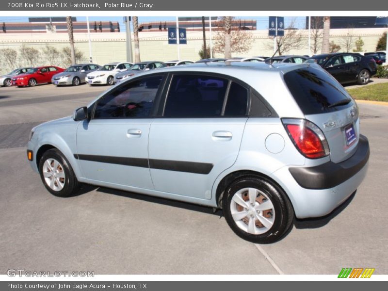 Polar Blue / Gray 2008 Kia Rio Rio5 LX Hatchback