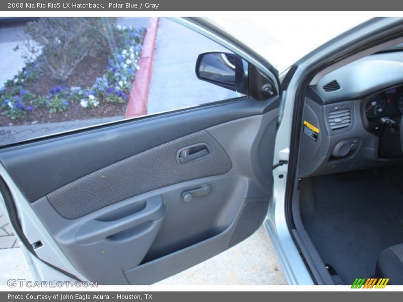 Polar Blue / Gray 2008 Kia Rio Rio5 LX Hatchback