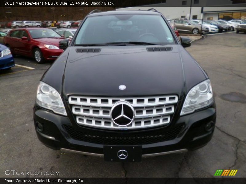 Black / Black 2011 Mercedes-Benz ML 350 BlueTEC 4Matic