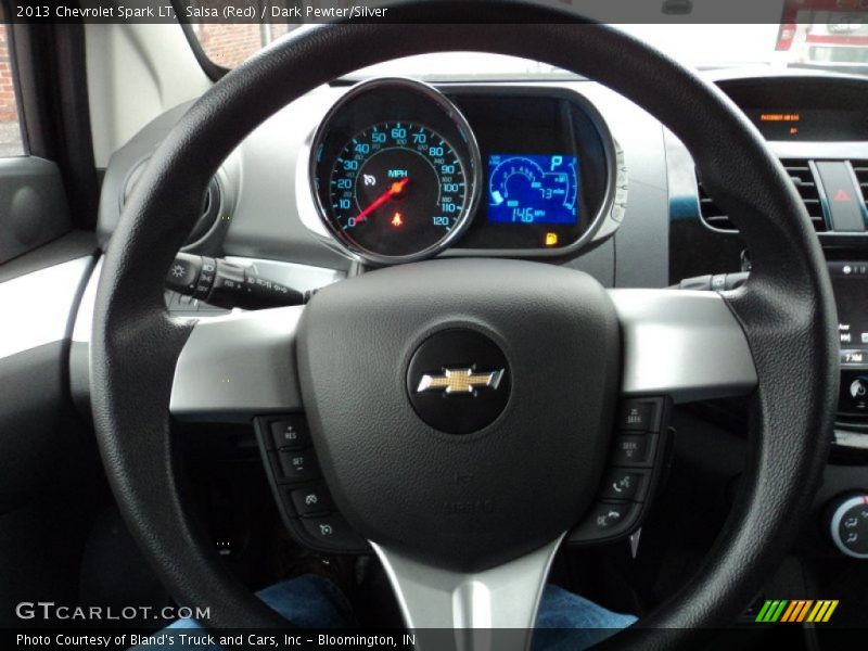 Salsa (Red) / Dark Pewter/Silver 2013 Chevrolet Spark LT