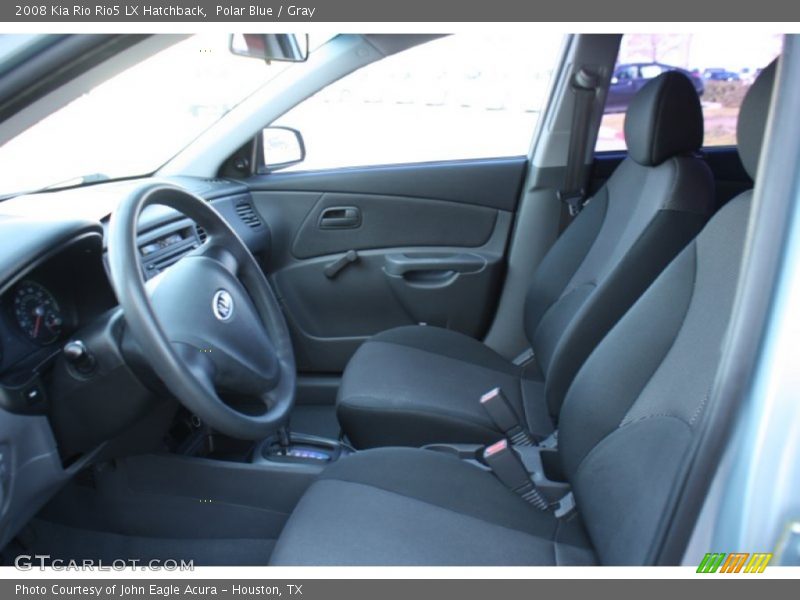 Polar Blue / Gray 2008 Kia Rio Rio5 LX Hatchback