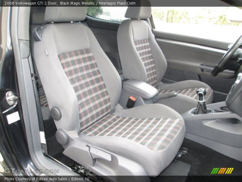 Front Seat of 2008 GTI 2 Door