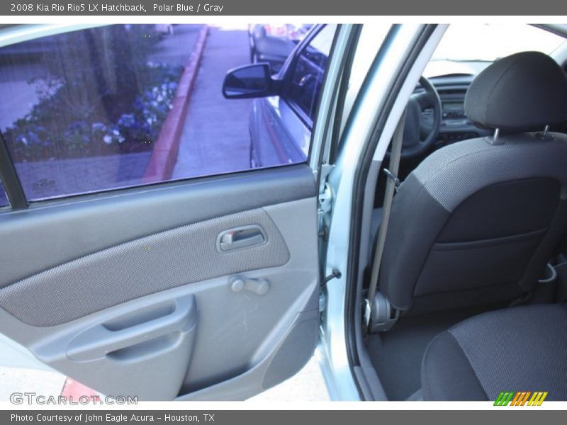 Polar Blue / Gray 2008 Kia Rio Rio5 LX Hatchback