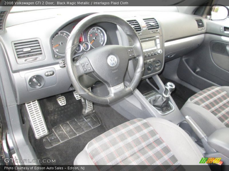 Interlagos Plaid Cloth Interior - 2008 GTI 2 Door 