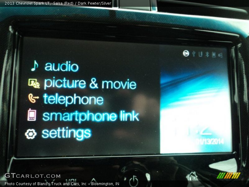 Salsa (Red) / Dark Pewter/Silver 2013 Chevrolet Spark LT