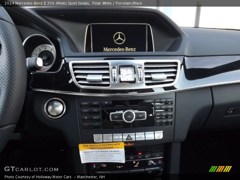 Controls of 2014 E 350 4Matic Sport Sedan