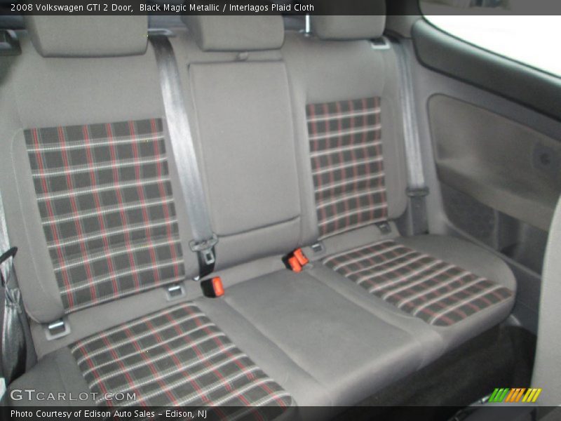 Black Magic Metallic / Interlagos Plaid Cloth 2008 Volkswagen GTI 2 Door