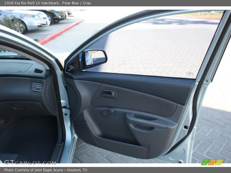 Polar Blue / Gray 2008 Kia Rio Rio5 LX Hatchback