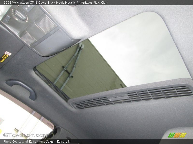 Sunroof of 2008 GTI 2 Door