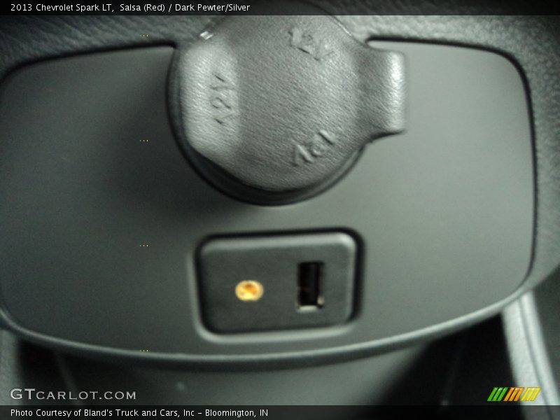 Salsa (Red) / Dark Pewter/Silver 2013 Chevrolet Spark LT