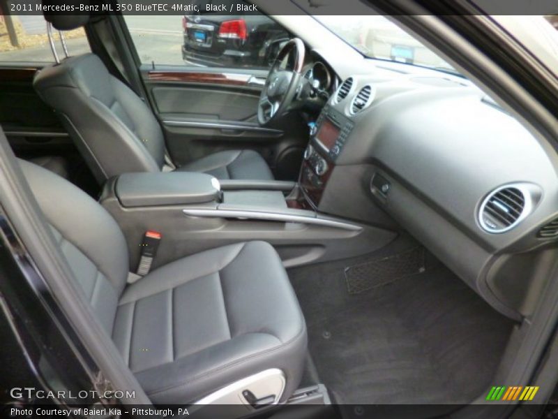 Black / Black 2011 Mercedes-Benz ML 350 BlueTEC 4Matic