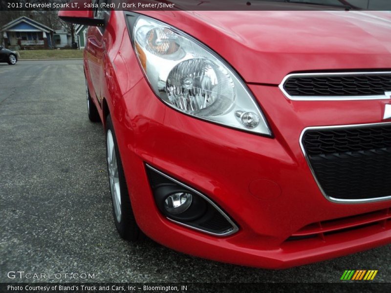 Salsa (Red) / Dark Pewter/Silver 2013 Chevrolet Spark LT