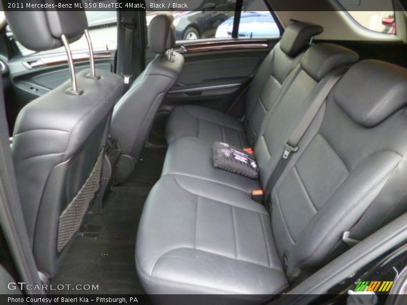 Black / Black 2011 Mercedes-Benz ML 350 BlueTEC 4Matic