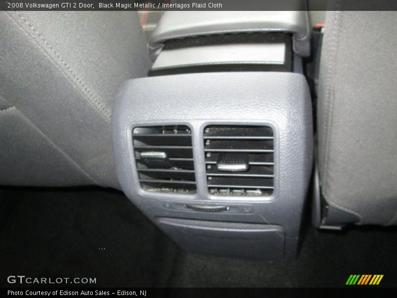 Black Magic Metallic / Interlagos Plaid Cloth 2008 Volkswagen GTI 2 Door