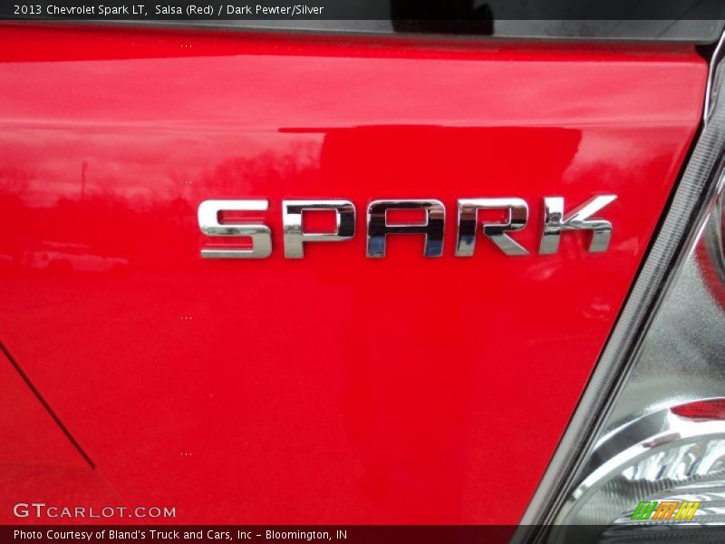 Salsa (Red) / Dark Pewter/Silver 2013 Chevrolet Spark LT