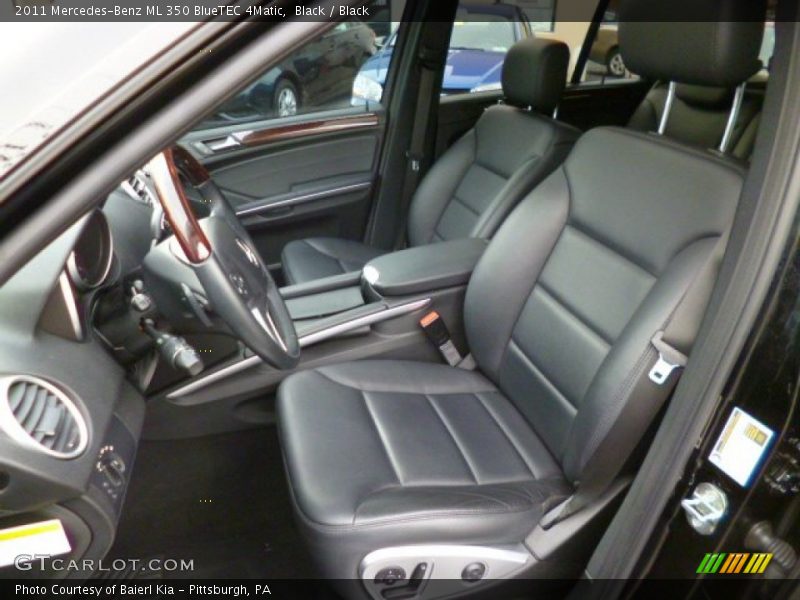 Black / Black 2011 Mercedes-Benz ML 350 BlueTEC 4Matic