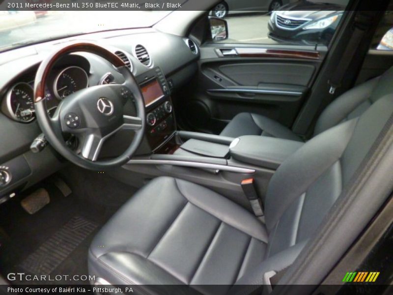 Black / Black 2011 Mercedes-Benz ML 350 BlueTEC 4Matic