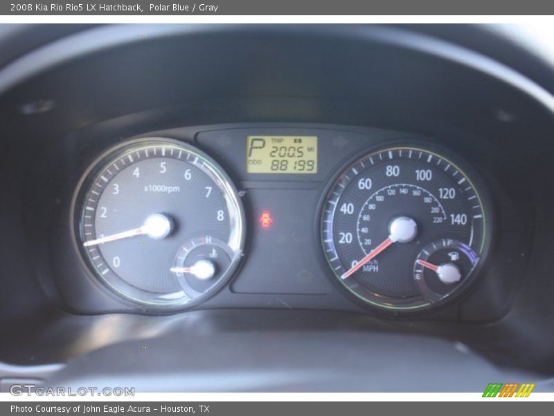  2008 Rio Rio5 LX Hatchback Rio5 LX Hatchback Gauges
