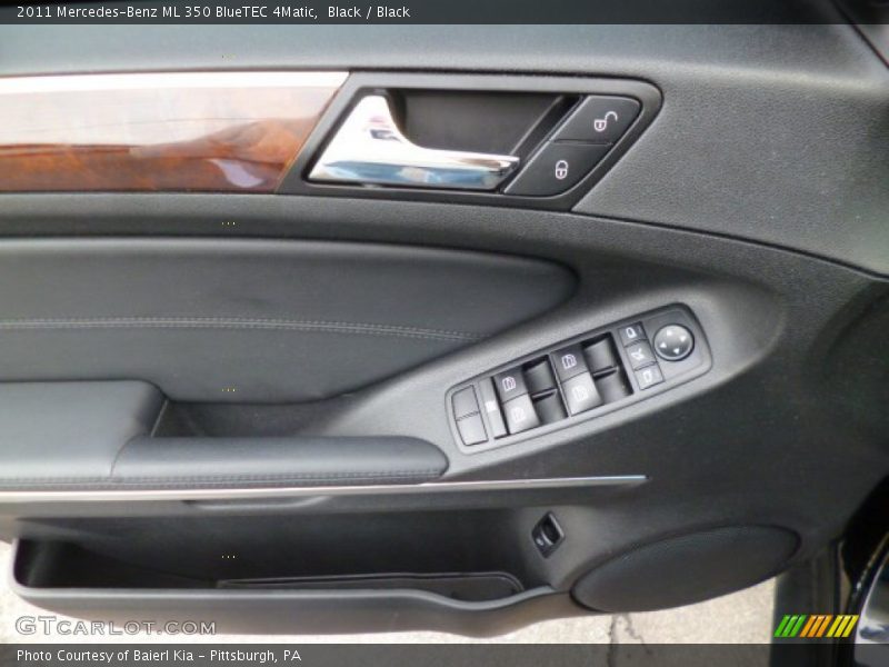 Black / Black 2011 Mercedes-Benz ML 350 BlueTEC 4Matic