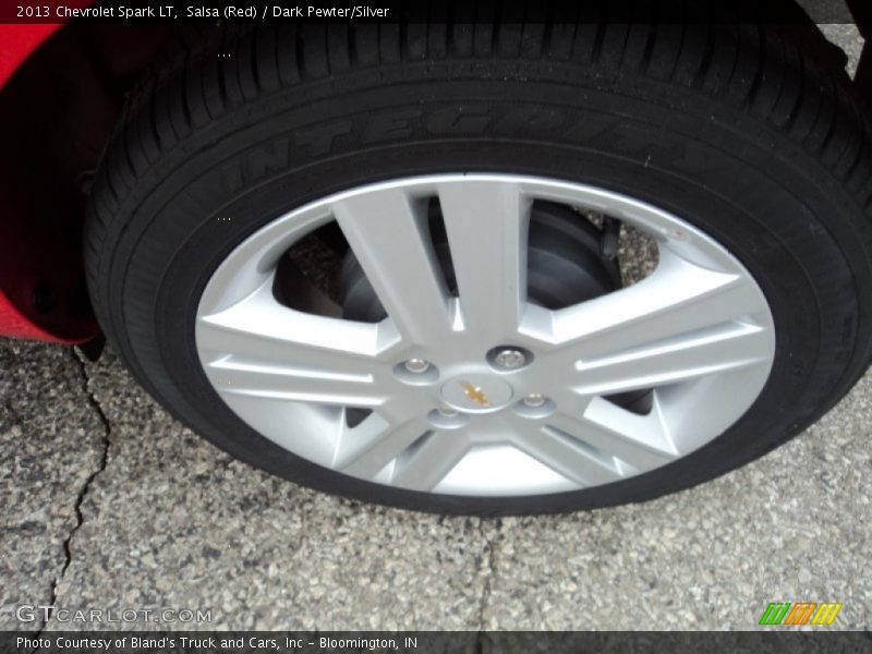 Salsa (Red) / Dark Pewter/Silver 2013 Chevrolet Spark LT
