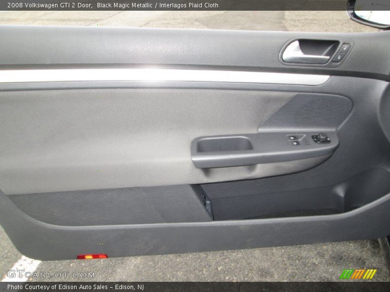 Black Magic Metallic / Interlagos Plaid Cloth 2008 Volkswagen GTI 2 Door