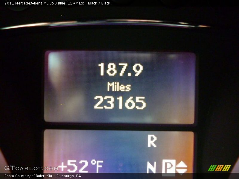 Black / Black 2011 Mercedes-Benz ML 350 BlueTEC 4Matic