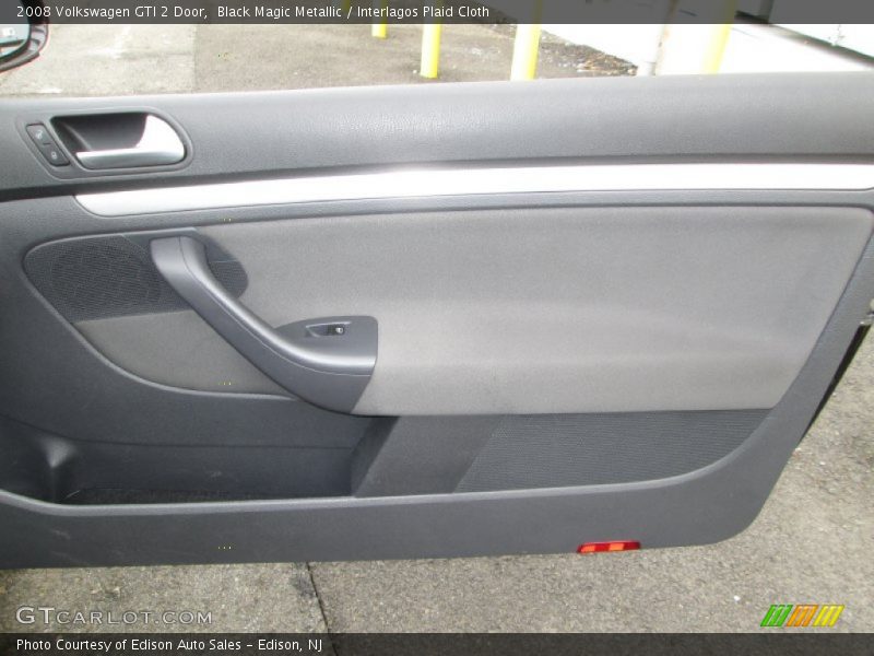 Black Magic Metallic / Interlagos Plaid Cloth 2008 Volkswagen GTI 2 Door