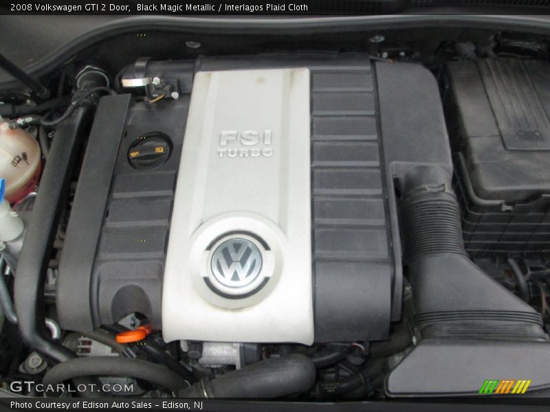  2008 GTI 2 Door Engine - 2.0 Liter FSI Turbocharged DOHC 16-Valve 4 Cylinder