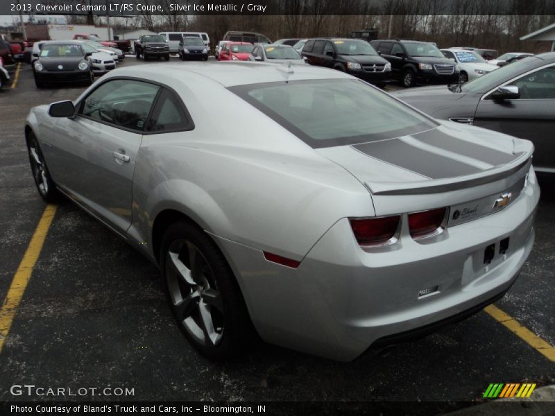 Silver Ice Metallic / Gray 2013 Chevrolet Camaro LT/RS Coupe