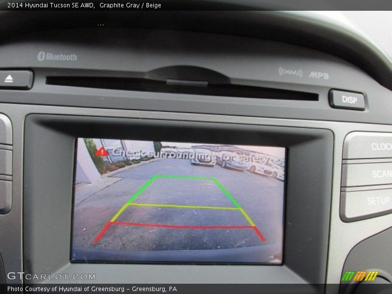 Graphite Gray / Beige 2014 Hyundai Tucson SE AWD