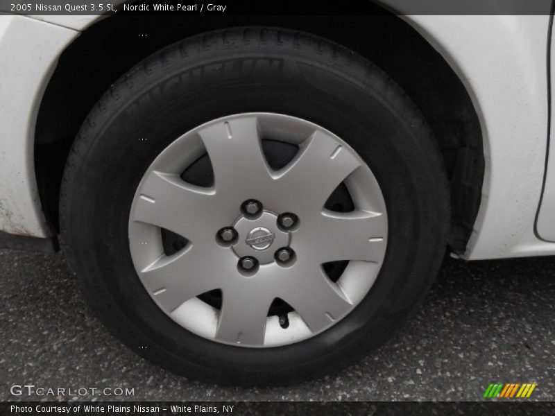 Nordic White Pearl / Gray 2005 Nissan Quest 3.5 SL