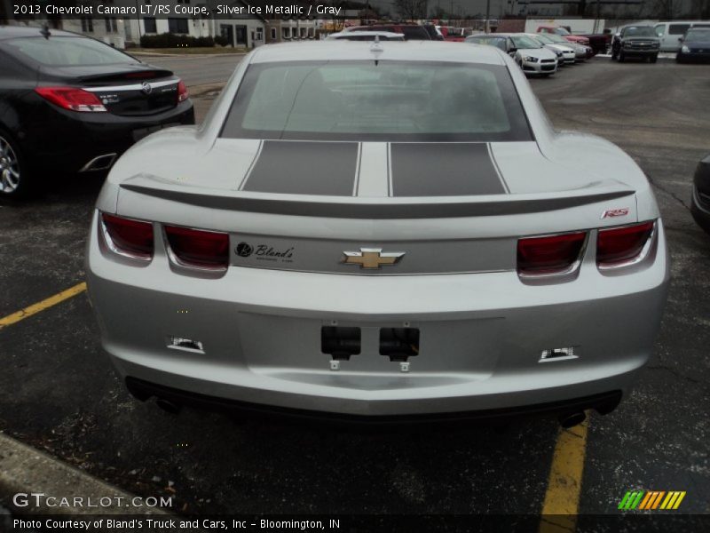 Silver Ice Metallic / Gray 2013 Chevrolet Camaro LT/RS Coupe